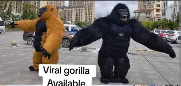 gorrila k lye bandy ki zaroorat ha jo isko phen k entertainment kry