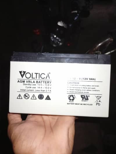 12v9ah voltica battery