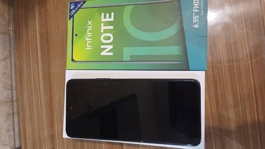 Infinix note 10 6gb/128gb with all accessories