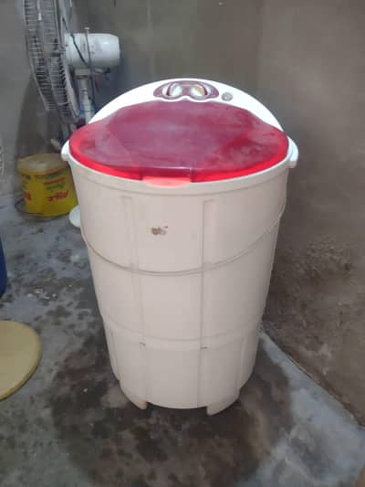 washing machine and battery fan