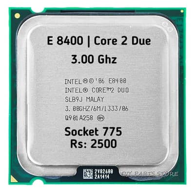 Core 2 Duo Processor Available