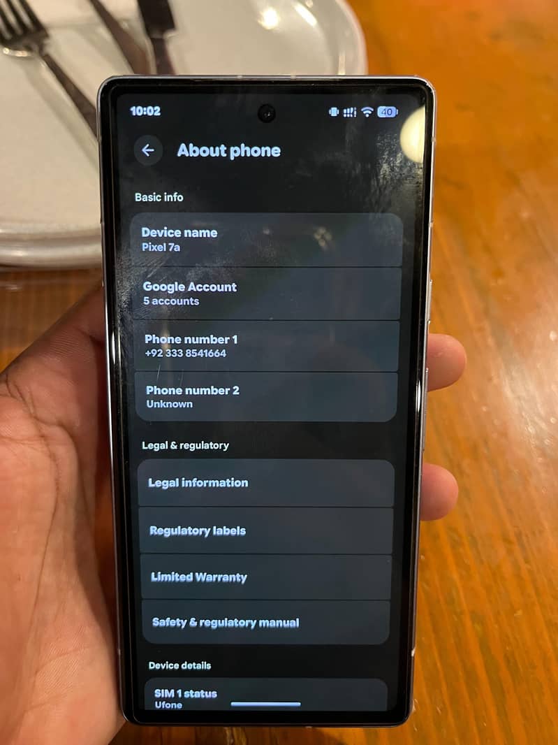 Google Pixel 7a 3