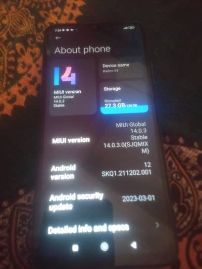 Redme 9t   128 gb