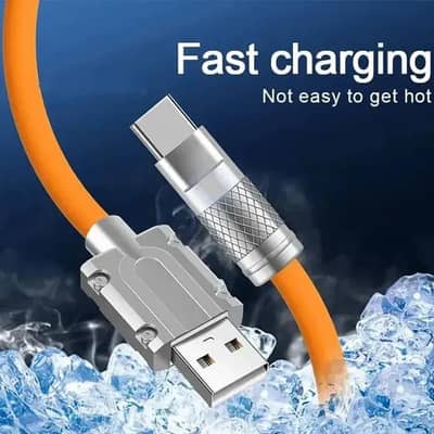 Premium Metal Braided Charging Cable - Unbreakable