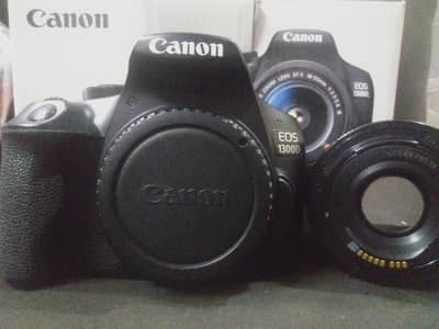 Canon DSLR 1300D complete accessories 50mm lens