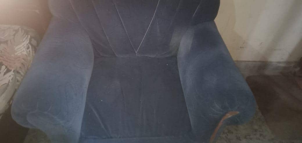 valvet sofa set 6