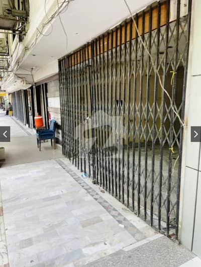Blue area shop ground floor jinnah for sale prime location