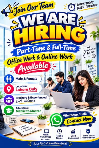 STAFF NEEDED IMMEDIATELY!  EXCITING JOB OPPORTUNITY  CONTACT US NOW