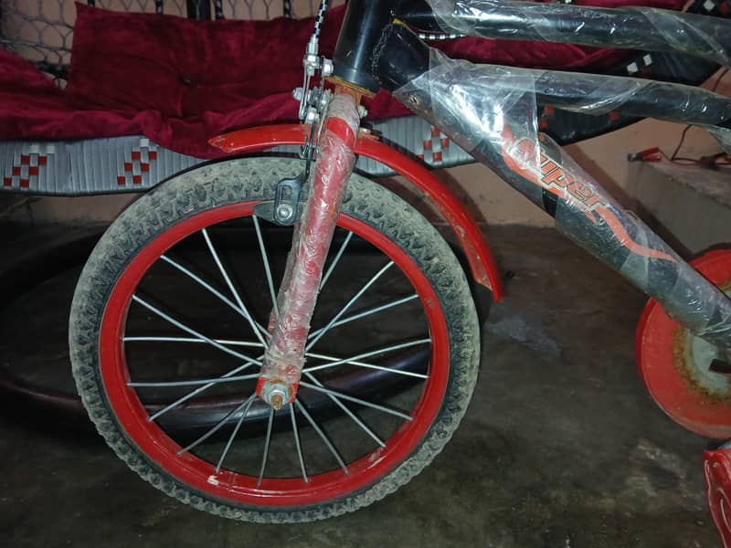 بچوں کی نئی جیسی خوبصورت سائیکل برائے فروخت 1