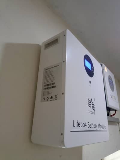 lithium battery 100Amp 25.6V  8000 Life Cycle