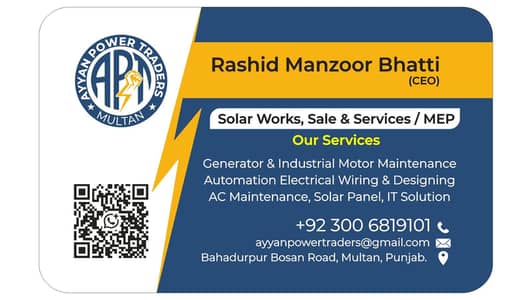 Solar Work, Sale & Sarvice