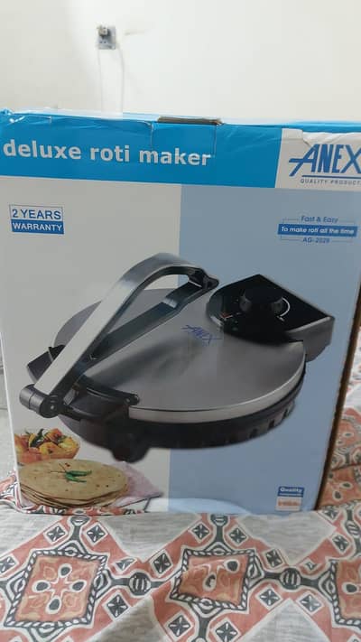 Anex AG-2029 Deluxe Roti Maker For Sale only one week use