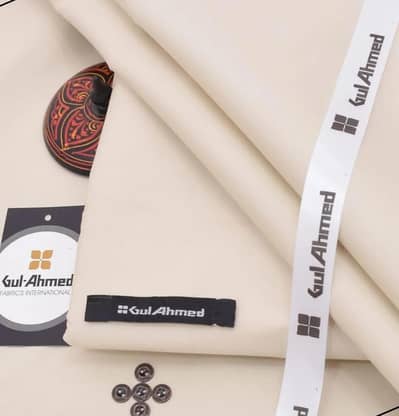 Original Gul Ahmed Men Unstitched Cotton Suit