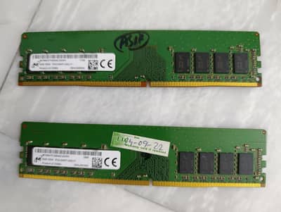 Micron 16GB DDR4 RAM (8GB x 2) 2400MHz