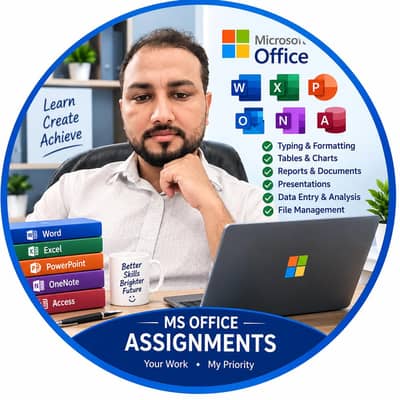 MS Office Assignments & Data Entry Services