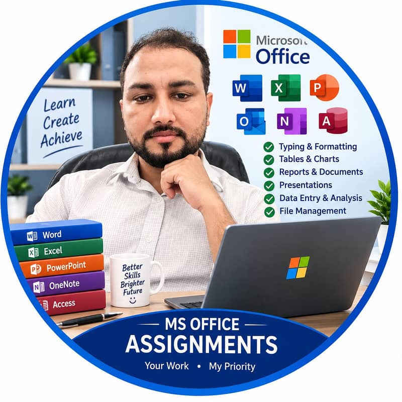MS Office Assignments & Data Entry Services 0