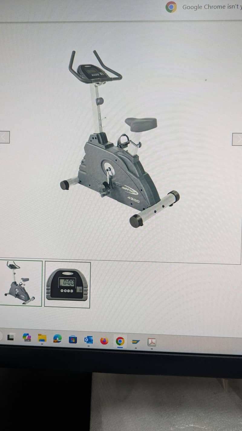 Exercise Cycle Steelflex 7300 1