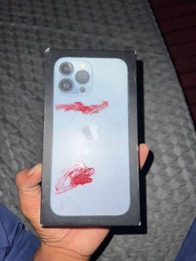 Apple iPhone 13 Pro Max box wala factory unlocked 256gb