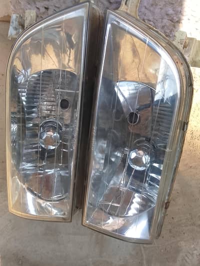 98 Carola crystal Kabali headlights and 100.90 bulbs samait use new