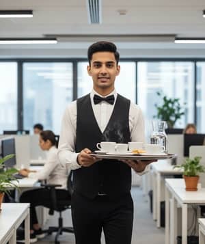 Office boy required for safai and tea maker