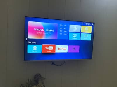 3 month used tv  for sale smart tv