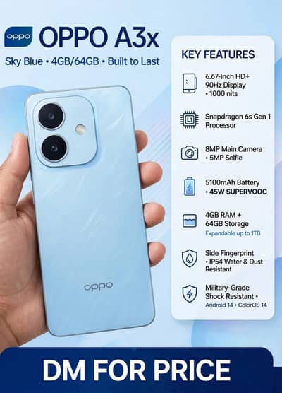 OPPO A3x