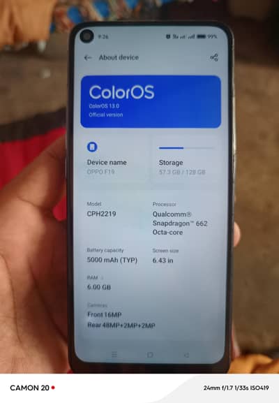 OPPO F19 6/128