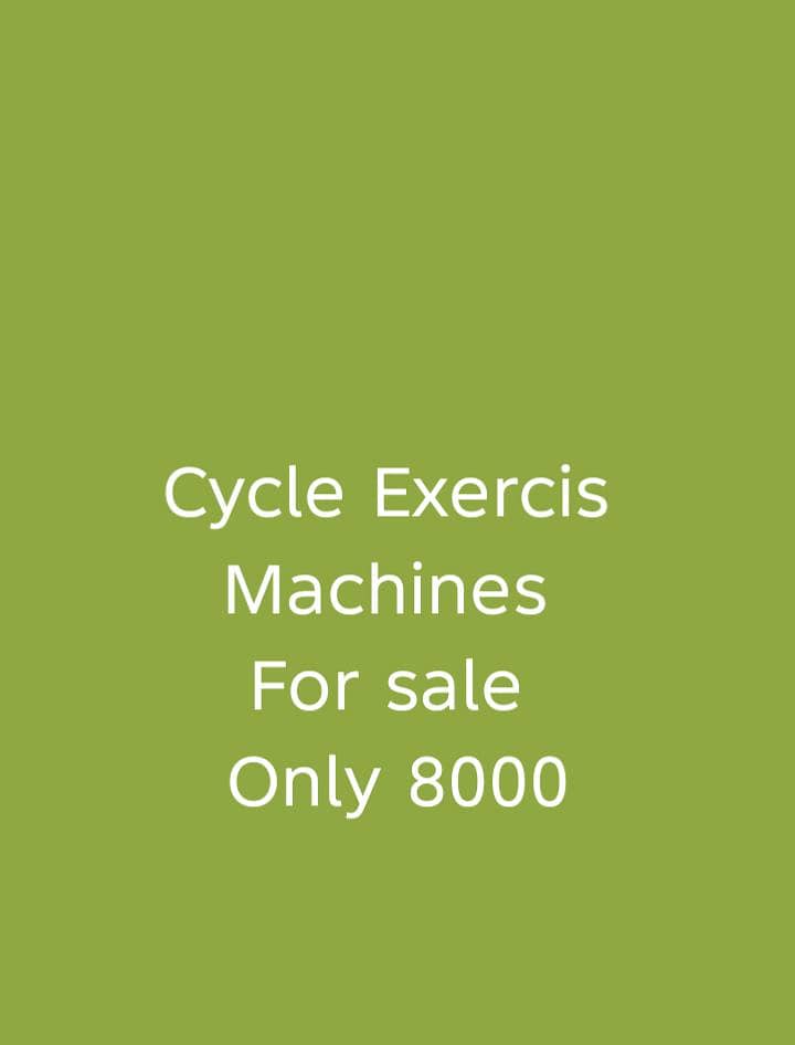 exercise cycle machine 0