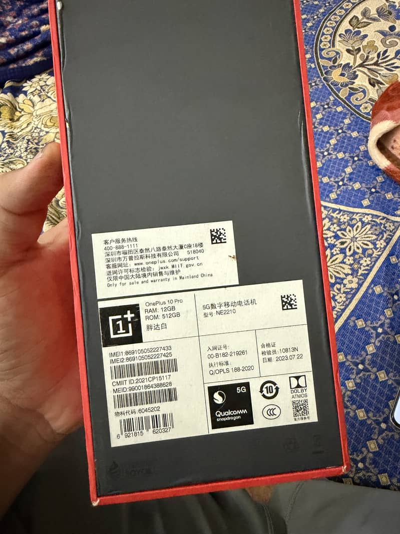 One Plus 10 Pro 10