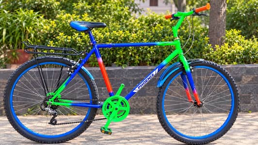 Phoenix Bicycle 26 Inch | Stylish Color | Rear Carrier | Used