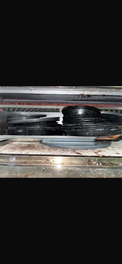 Pizza oven deep fryer hotplate cheese crusher chimni and motor