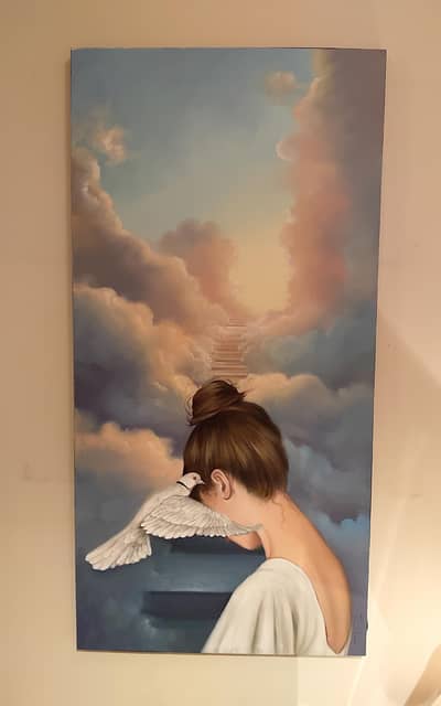 figurative painting in oil