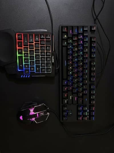Gaming Keyboard and Mouse (read)