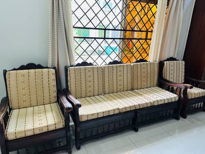 wooden comfortable sofa set