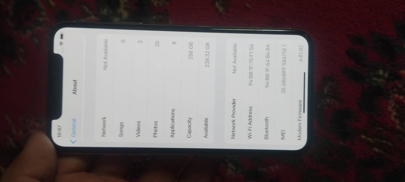 iPhone X 5