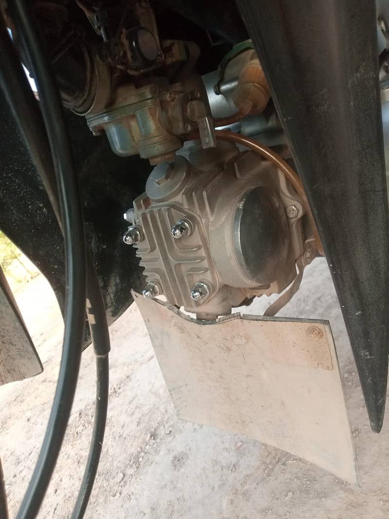 Self start engine 70cc 7