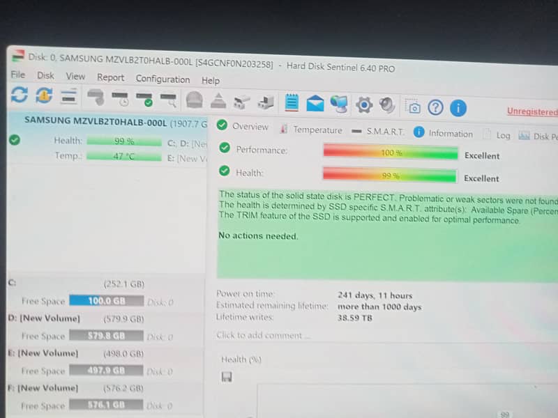 2Tb Samsung nvme 3