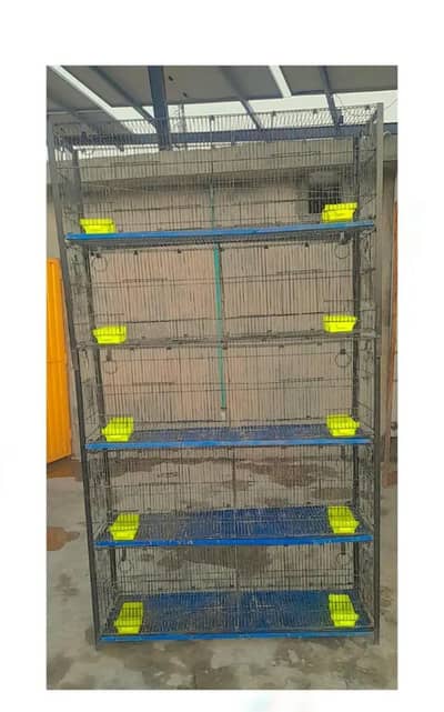 10 portion folding cage with Angel for sale
