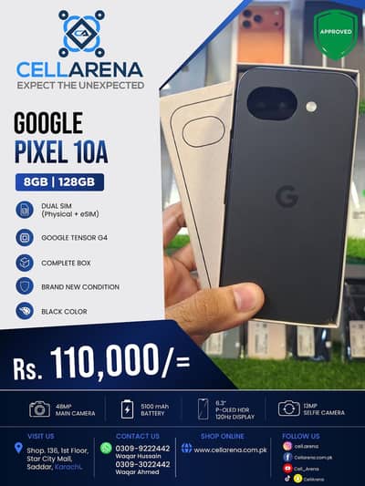 GOOGLE PIXEL 10A - CELLARENA