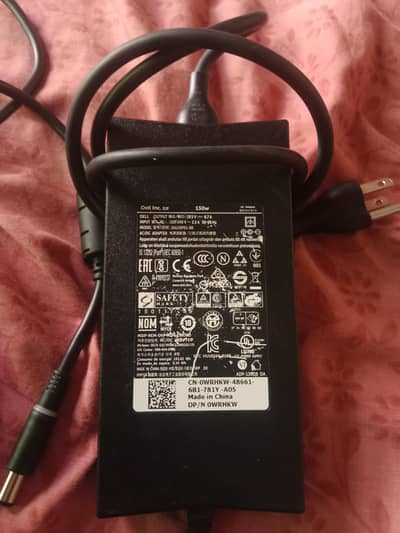 Original Dell 130W Laptop Charger DA130PE1-00 (19.5V 6.7A)