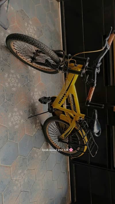 Super Shano Yellow Bicycle For Sale