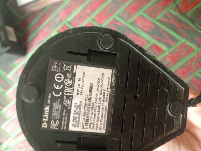D-Link model  DIR 850L 5