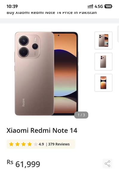 Xiaomi Redmi Note 14