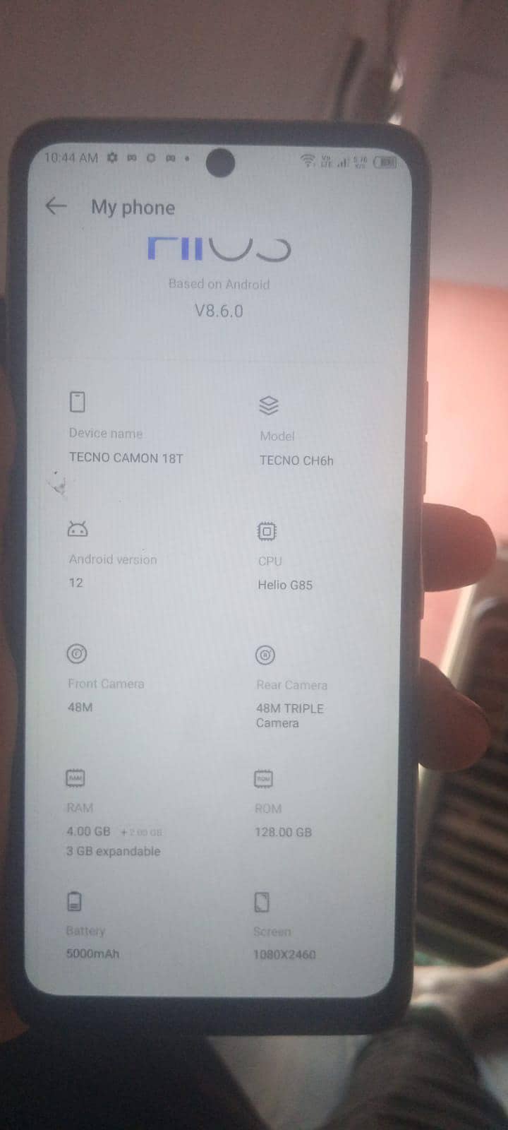 Tecno Camon 18 0
