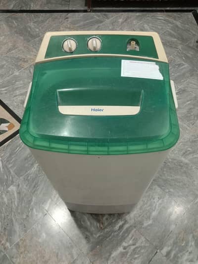haier washing machine for sale in good condition everything okay