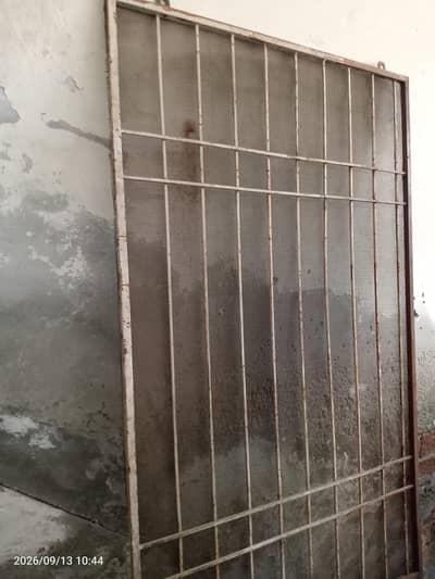 gate grill.     7 by 3.6 foot size