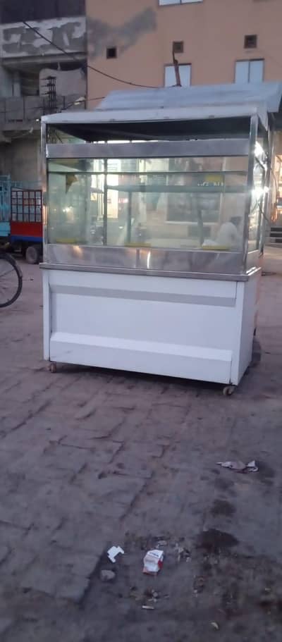 fast food counter fire to box for sale