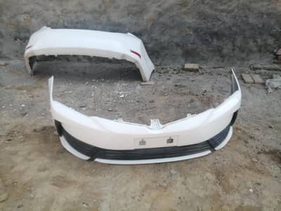 Toyota corolla altis 2020 model bumpers super white colour for sale