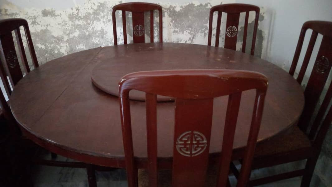 dining table + 6 chair 1