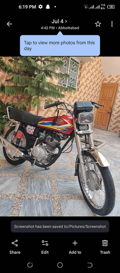 Honda 125 brand new condition